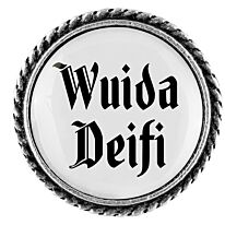 Gaudiknopf "Wuida Deifi"