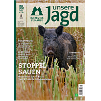 unsere Jagd Ausgabe 8/2023 - jetzt versandkostenfrei