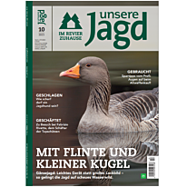 unsere Jagd Ausgabe 10/2023 - jetzt versandkostenfrei