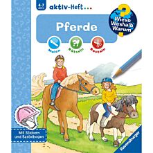 Ravensburger Wieso? Weshalb? Warum? aktiv-Heft Pferde